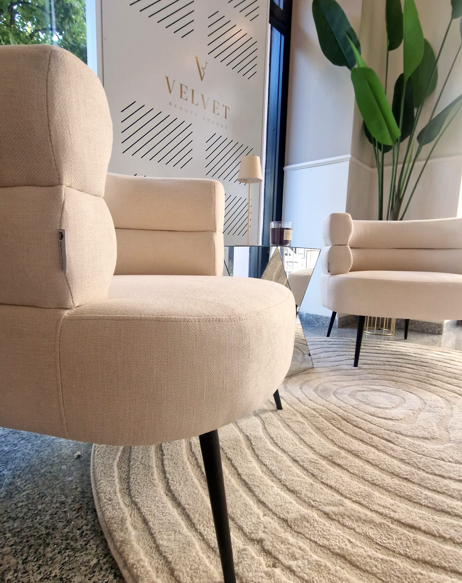 Area attesa avorio di Velvet Beauty Lounge
